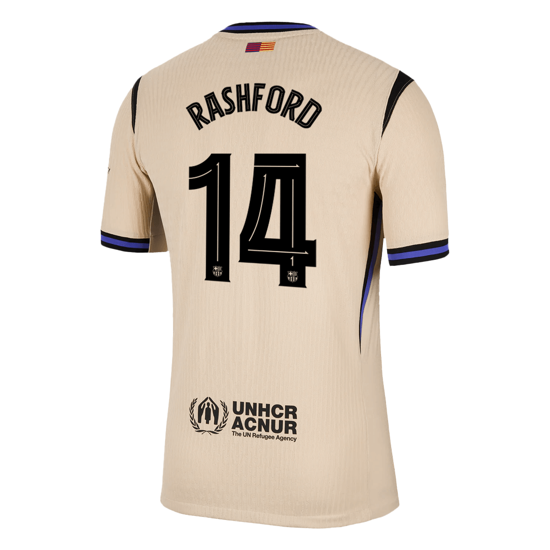 Venkovní Fotbalový Dres Barcelona 25/26 Authentic RASHFORD #14 UCL