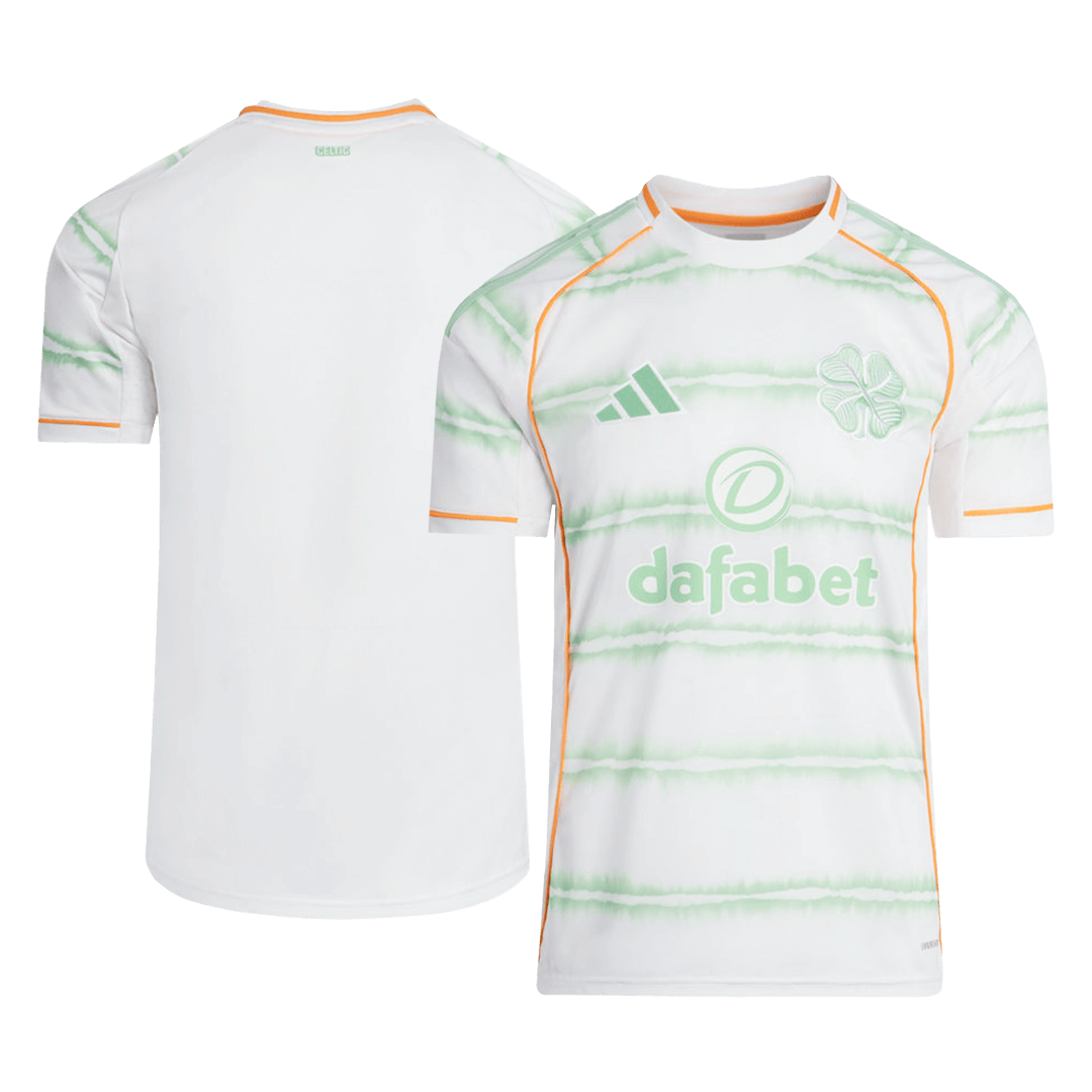 Celtic Third Away Soccer Jersey 2025/26 White