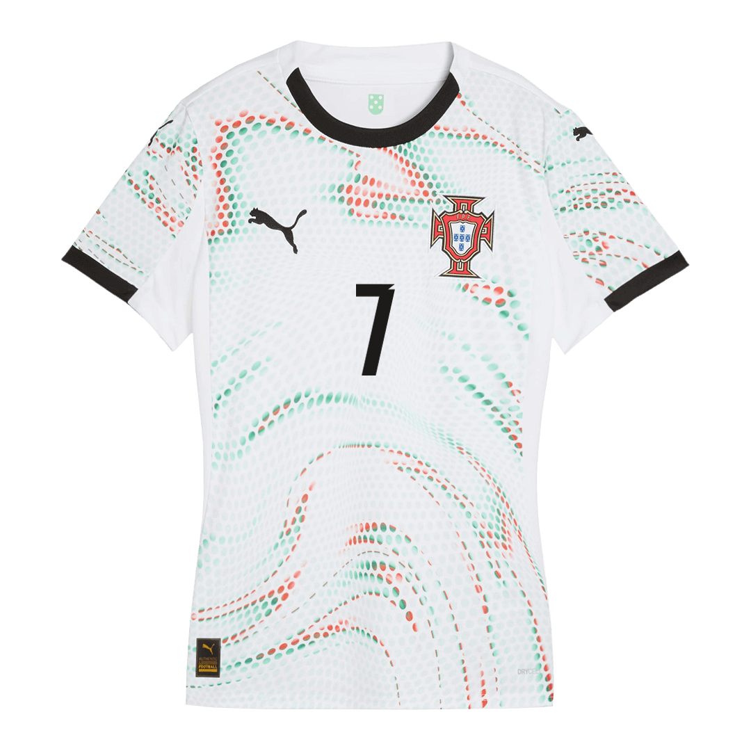 Dámský Venkovní Fotbalový Dres Portugal 2025 RONALDO #7