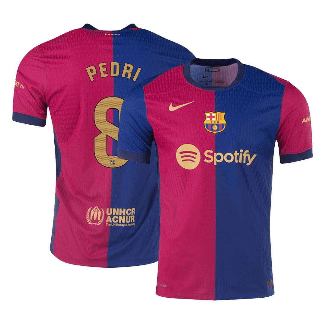 Domácí Fotbalový Dres Barcelona 24/25 Authentic PEDRI #8