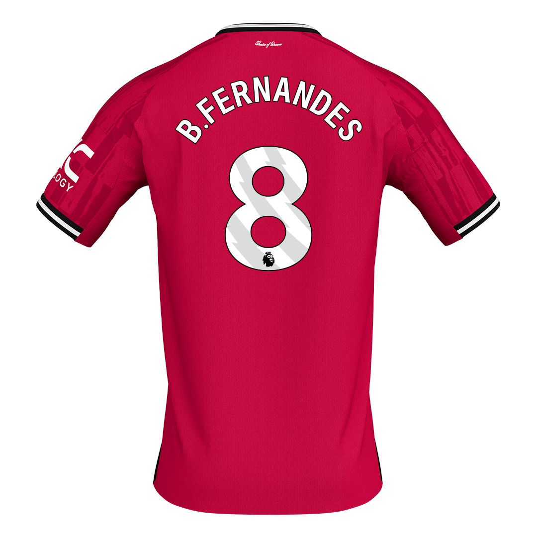 Domácí Fotbalový Dres Manchester United 25/26 B.FERNANDES #8