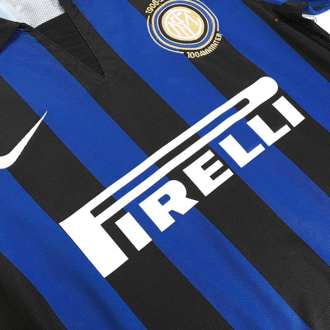 Domácí Retro Dres Inter Milan 2007/08 - 100th Anniversary