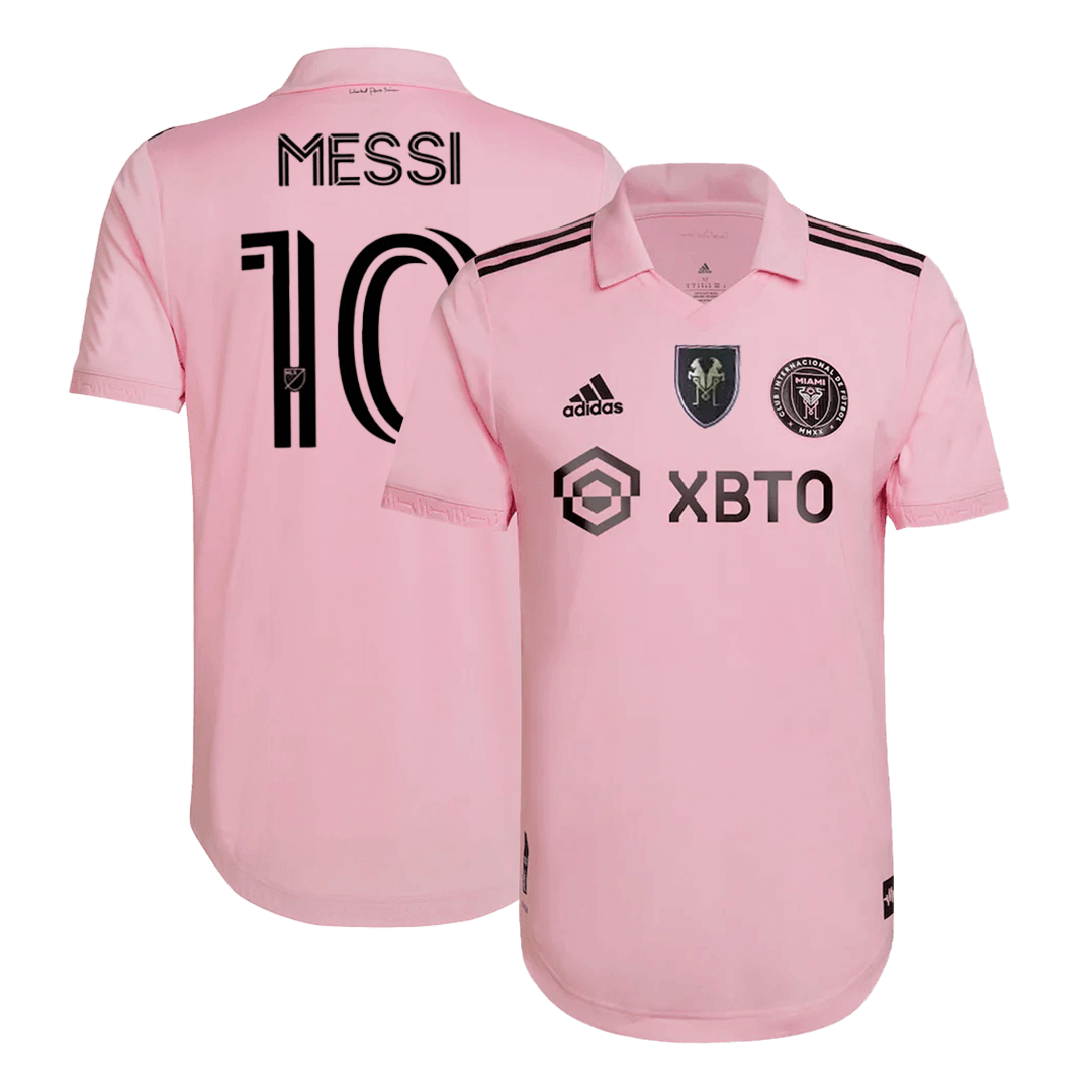 Domácí Fotbalový Dres Inter Miami CF 2023 Authentic MESSI #10 GOAT
