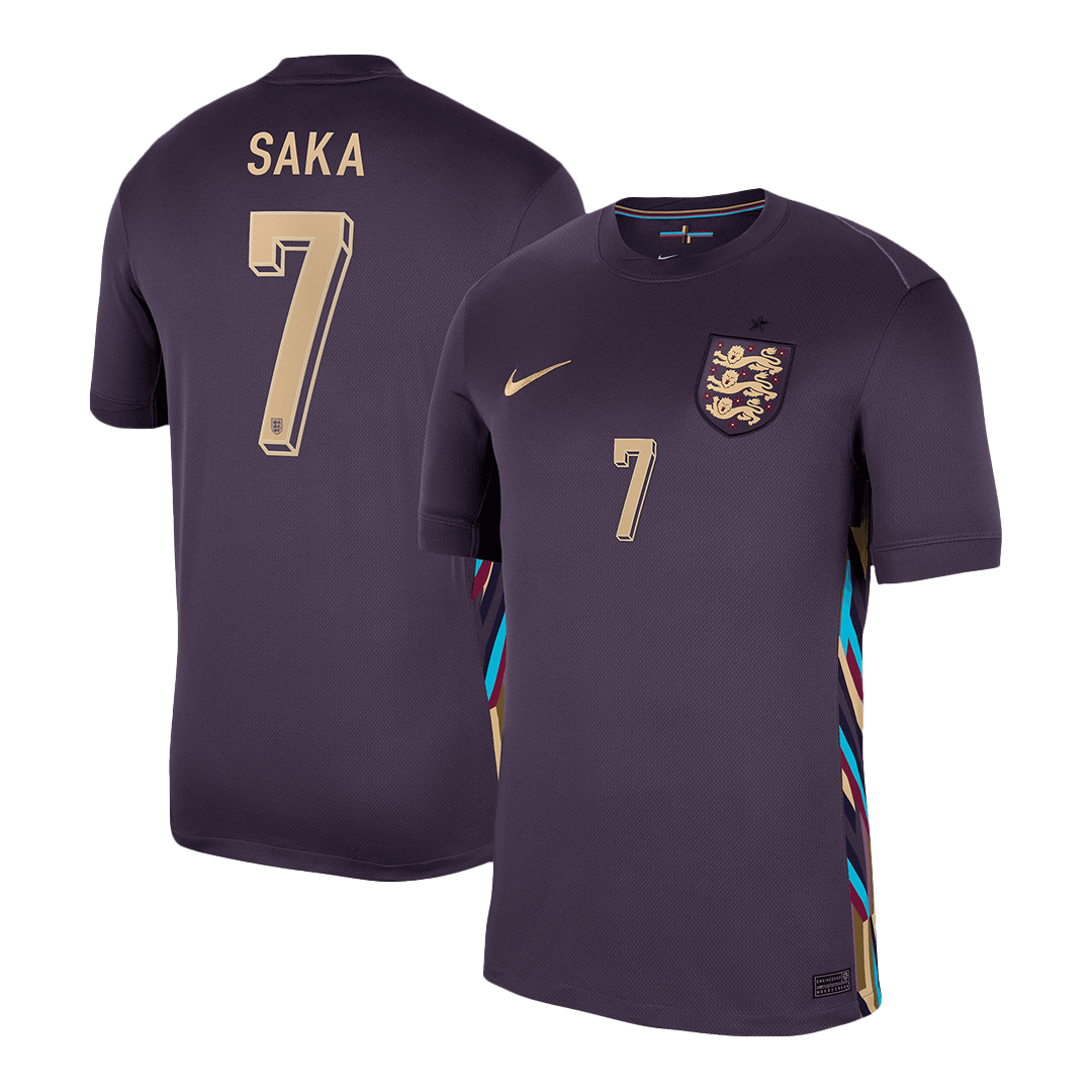 Venkovní Fotbalový Dres England 2024 SAKA #7