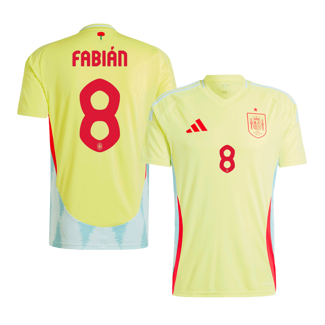 Venkovní Fotbalový Dres Spain 2024 FABIÁN #8