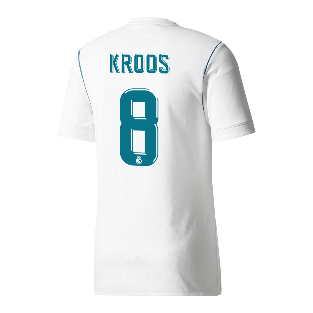 Domácí Retro Dres Real Madrid 2017/18 Retro KROOS #8