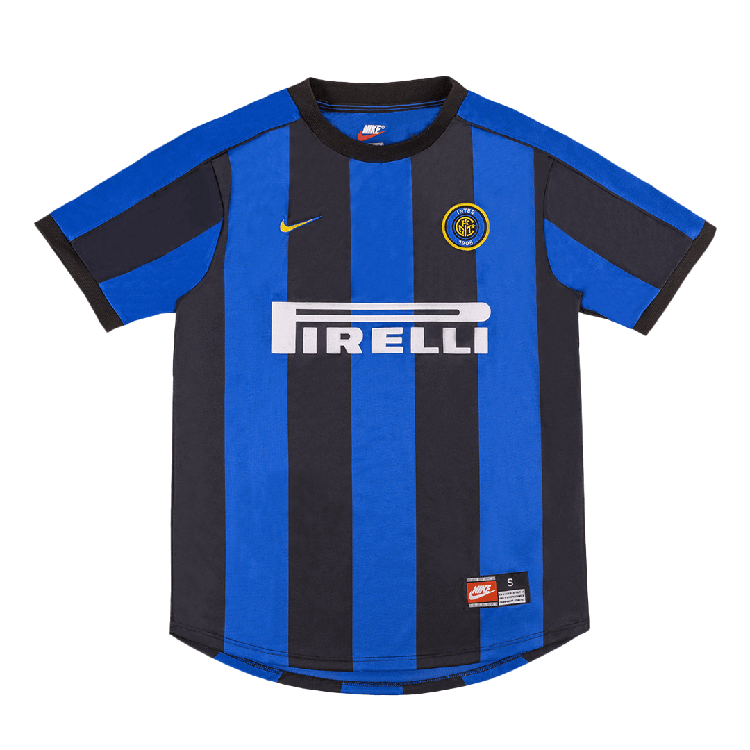 Domácí Retro Dres Inter Milan 1999/00 RONALDO #9