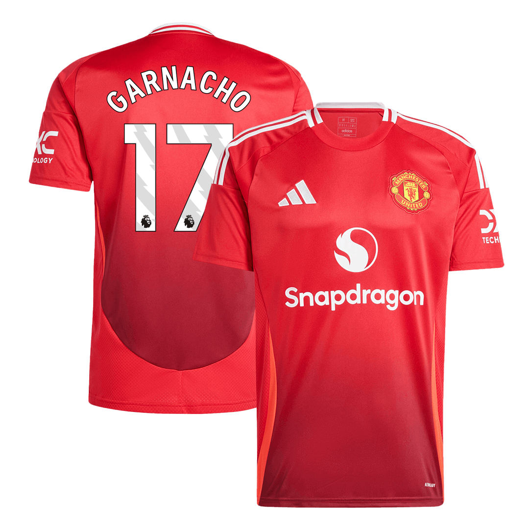 Domácí Fotbalový Dres Manchester United 24/25 GARNACHO #17