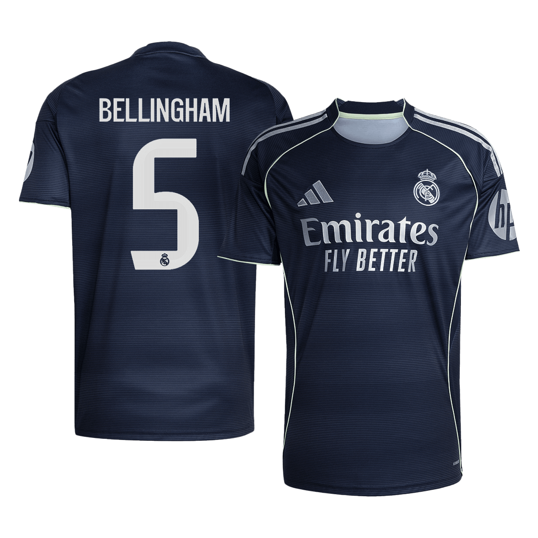 Venkovní Fotbalový Dres Real Madrid 25/26 BELLINGHAM #5