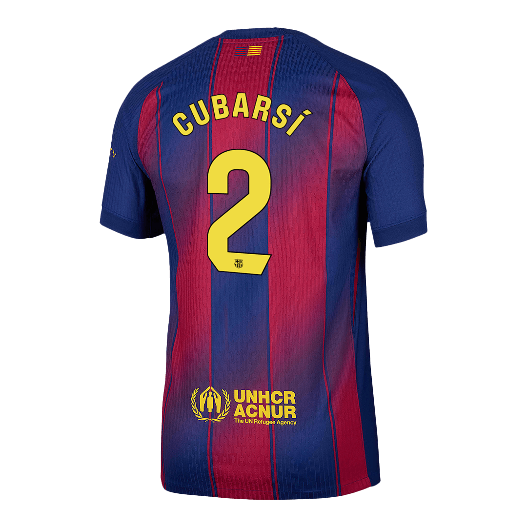 Domácí Fotbalový Dres Barcelona 25/26 Authentic CUBARSÍ #2