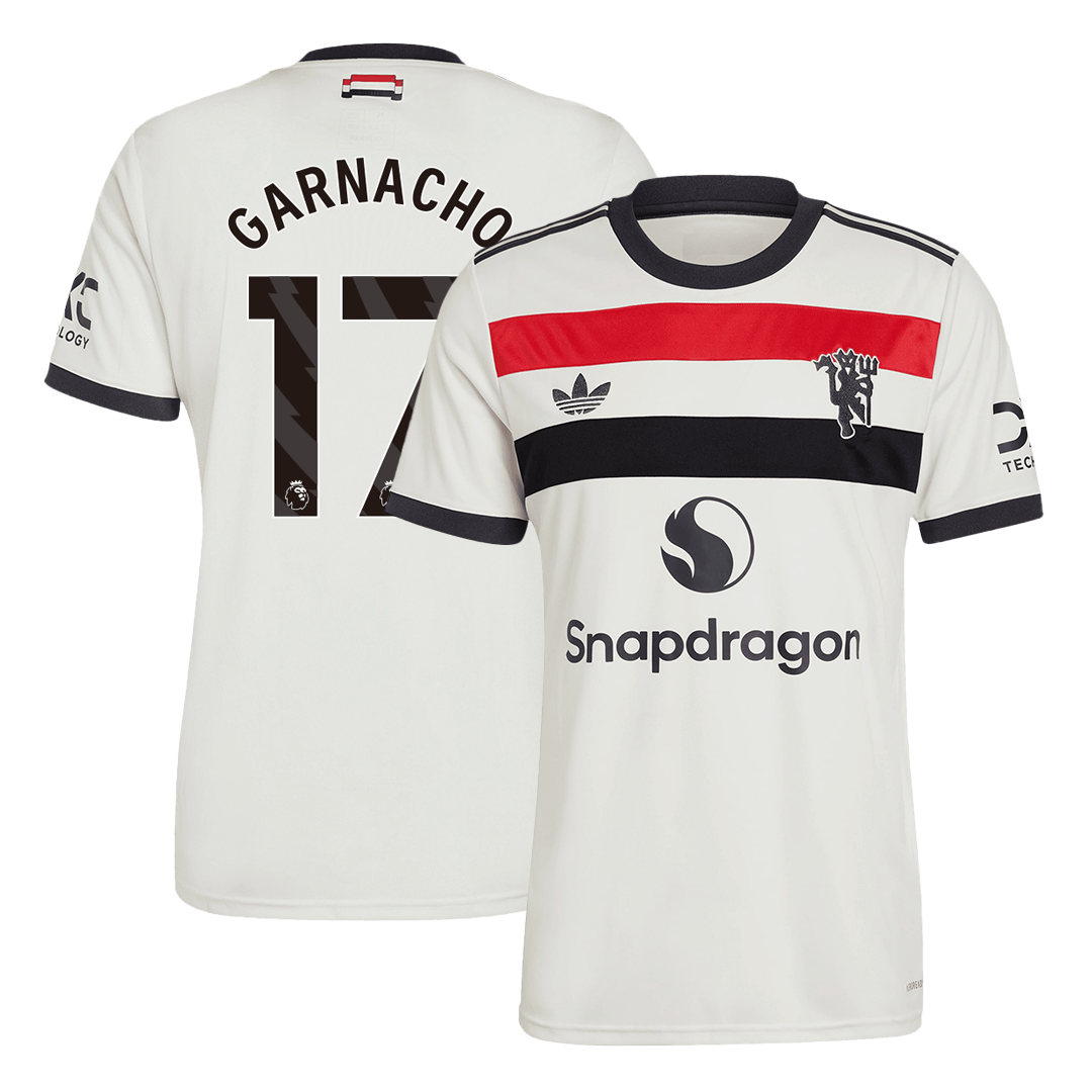Třetí Fotbalový Dres Manchester United 24/25 GARNACHO #17