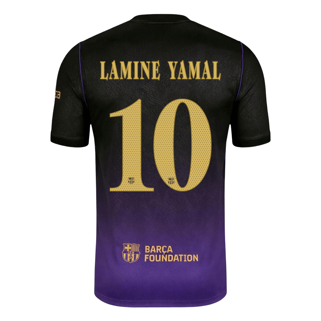 Barcelona venkovní fotbalový dres 2026/27 LAMINE YAMAL #10 UCL