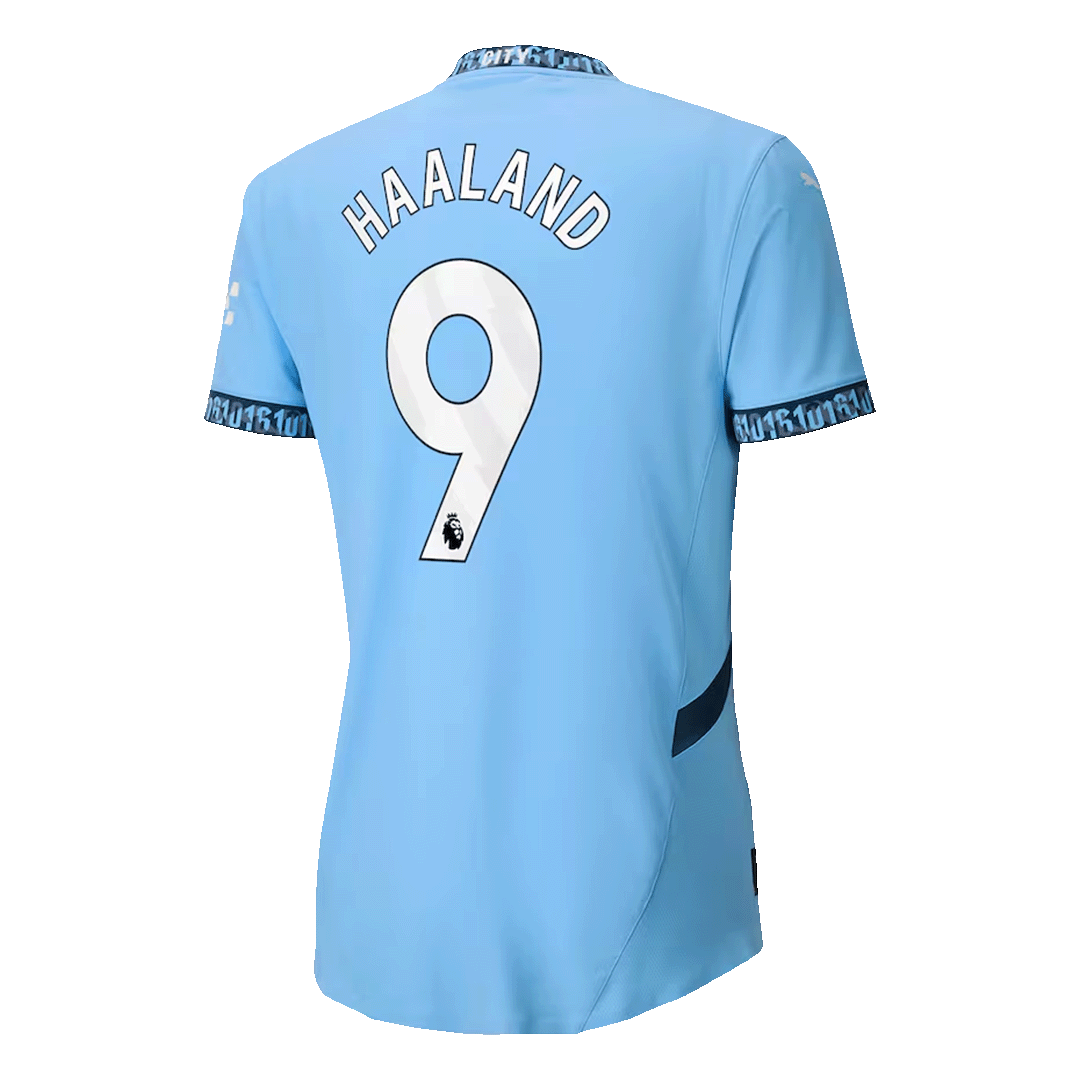 Domácí Fotbalový Dres Manchester City 24/25 Authentic HAALAND #9