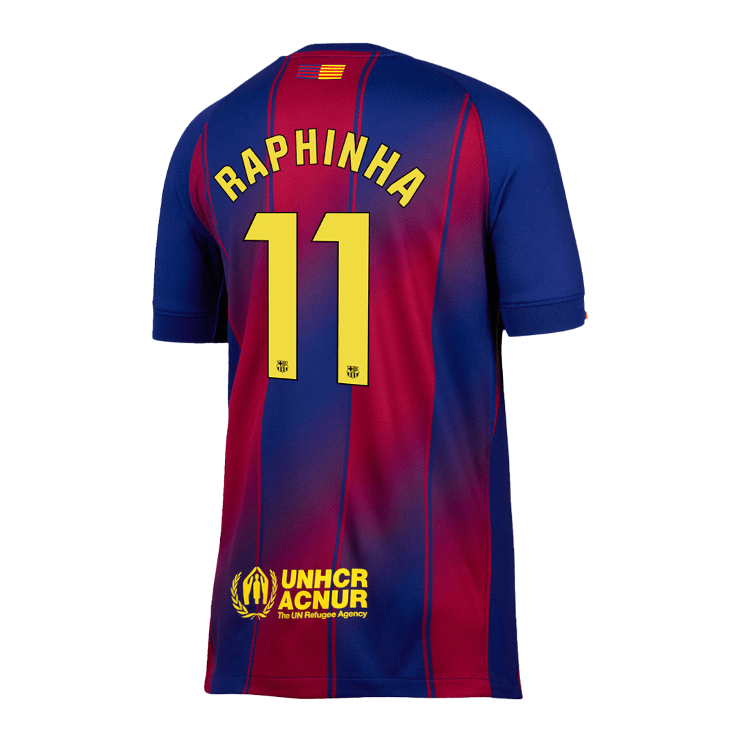 Domácí Fotbalový Dres Barcelona 25/26 RAPHINHA #11