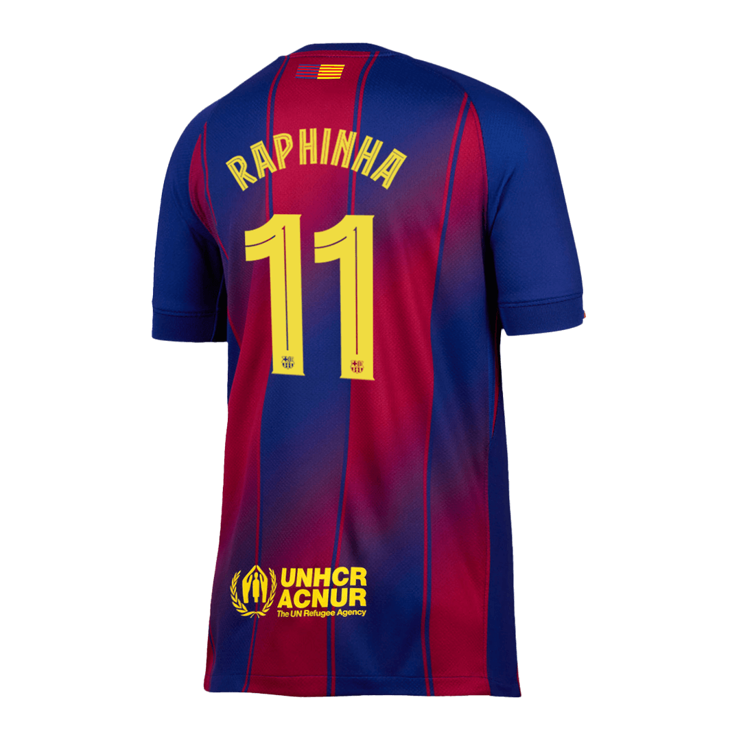 Domácí Fotbalový Dres Barcelona 25/26 RAPHINHA #11 UCL
