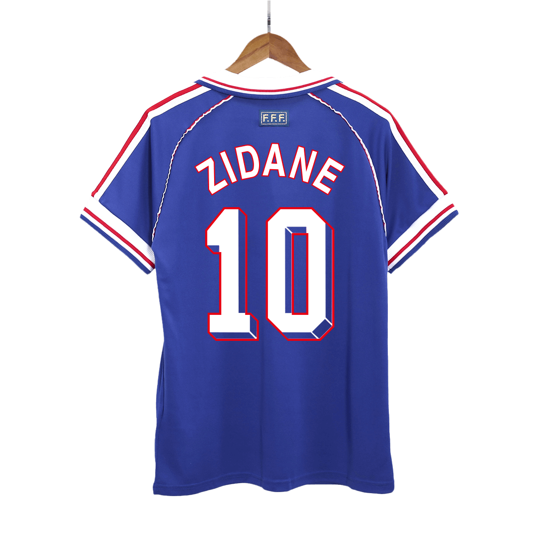 Domácí Retro Dres France 1998 ZIDANE #10