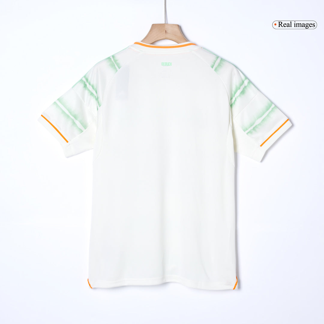 Celtic Third Away Soccer Jersey 2025/26 White
