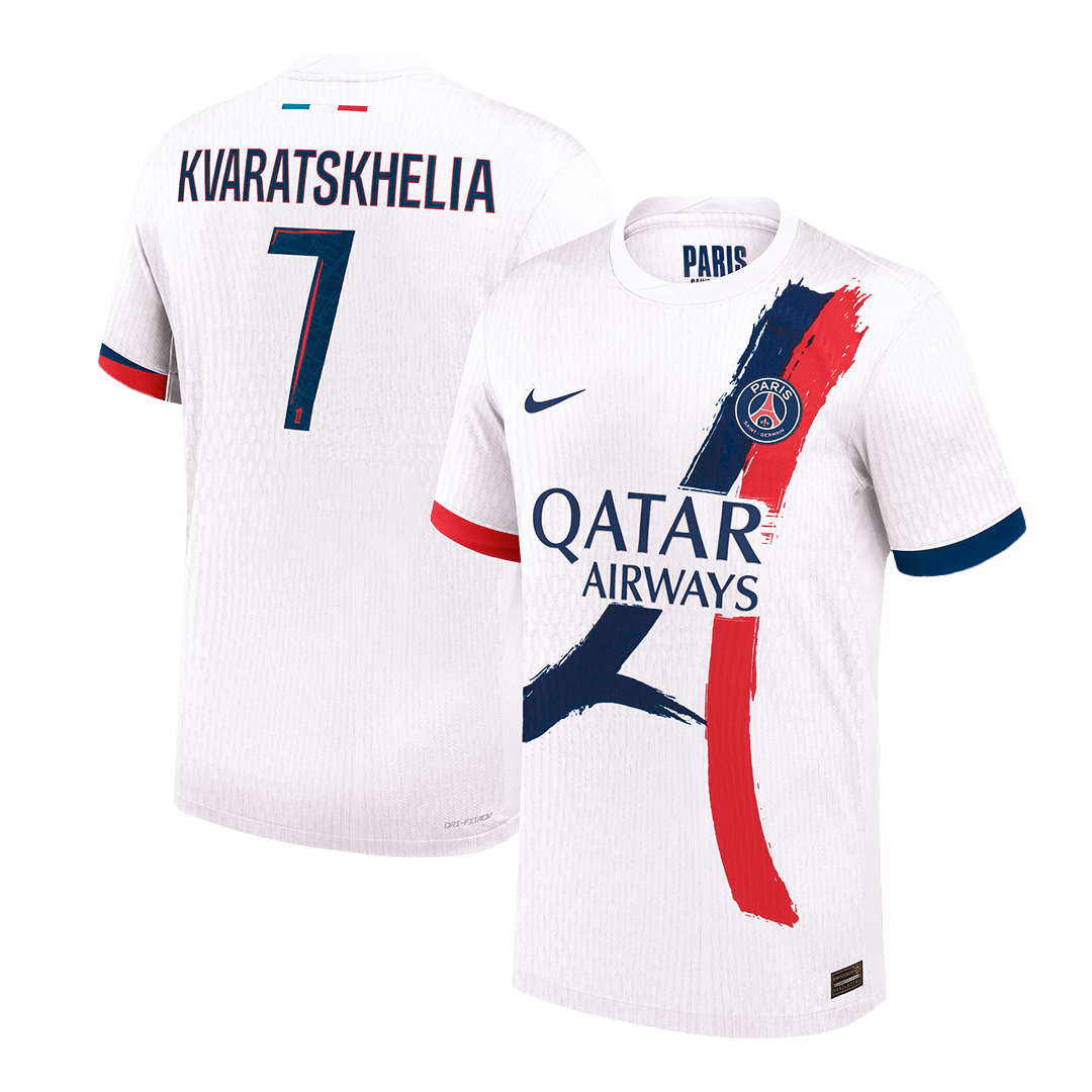 Venkovní Fotbalový Dres PSG 24/25 Authentic KVARATSKHELIA #7