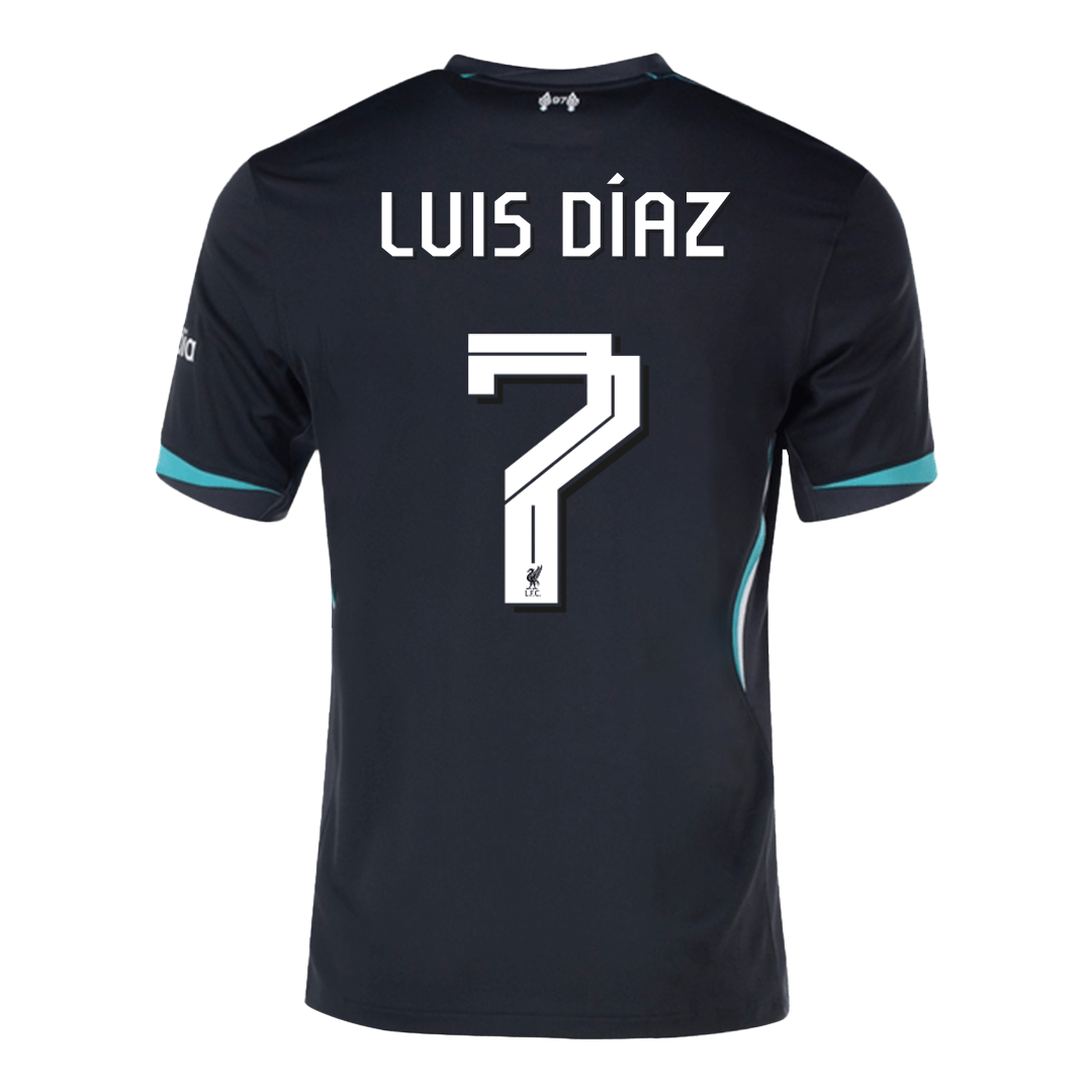 Venkovní Fotbalový Dres Liverpool 24/25 LUIS DÍAZ #7 UCL