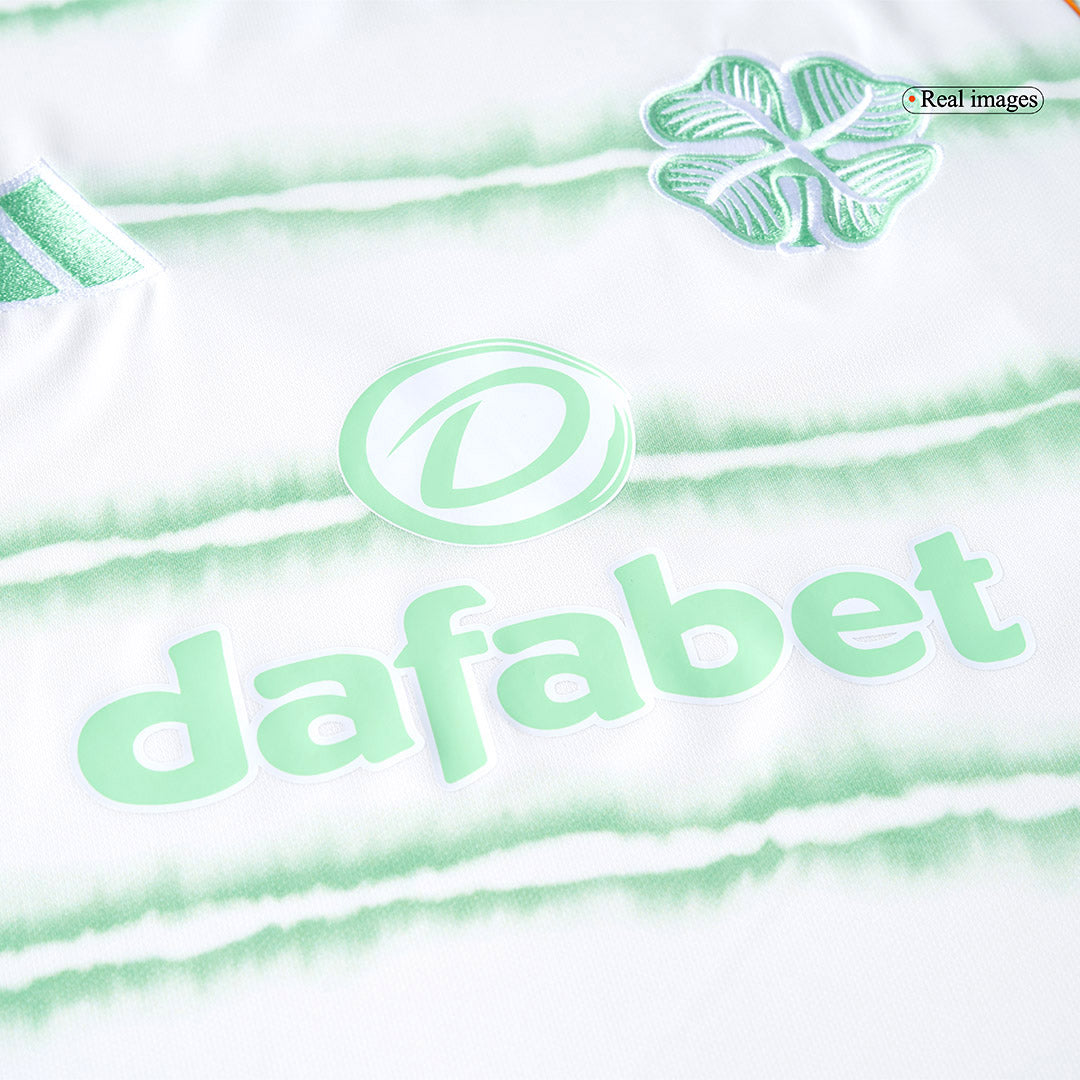Celtic Third Away Soccer Jersey 2025/26 White