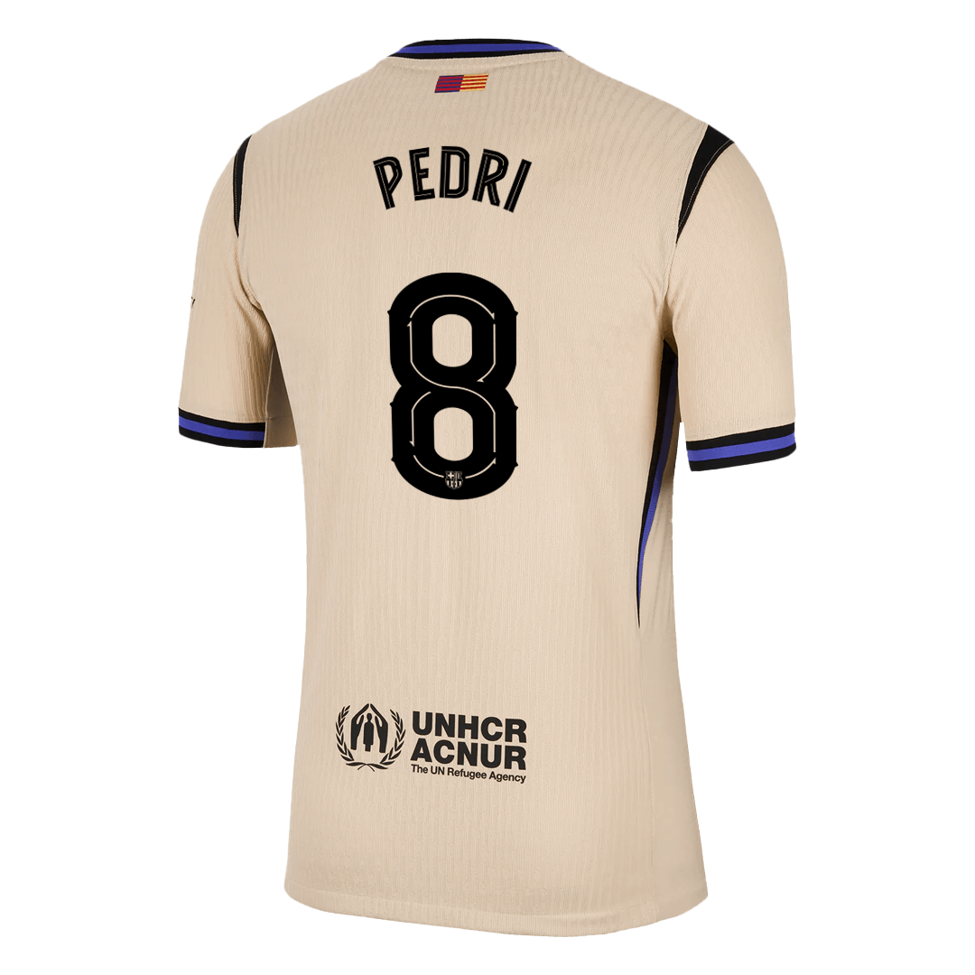 Venkovní Fotbalový Dres Barcelona 25/26 Authentic PEDRI #8 UCL