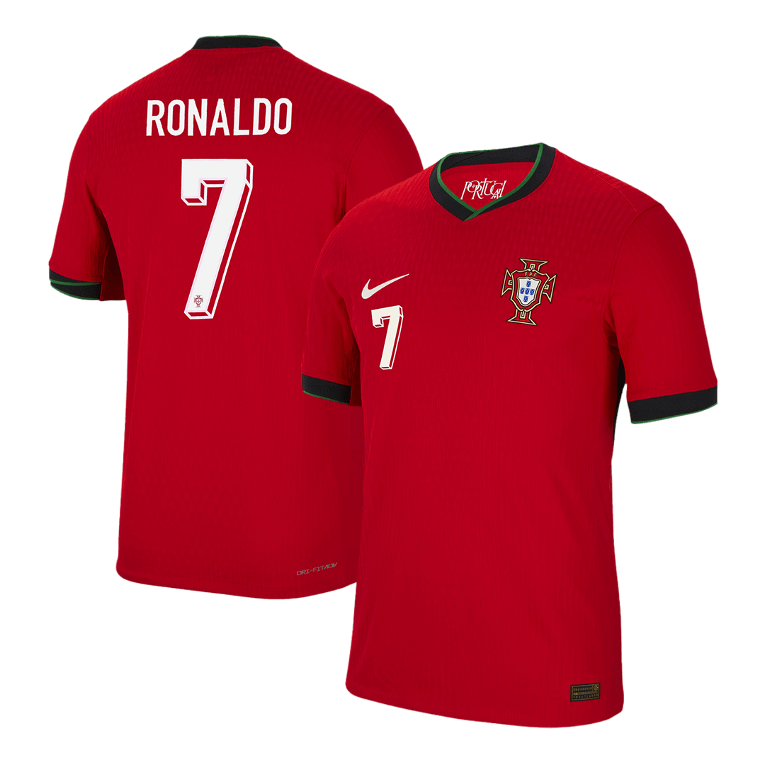 Domácí Fotbalový Dres Portugal 2024 Authentic RONALDO #7