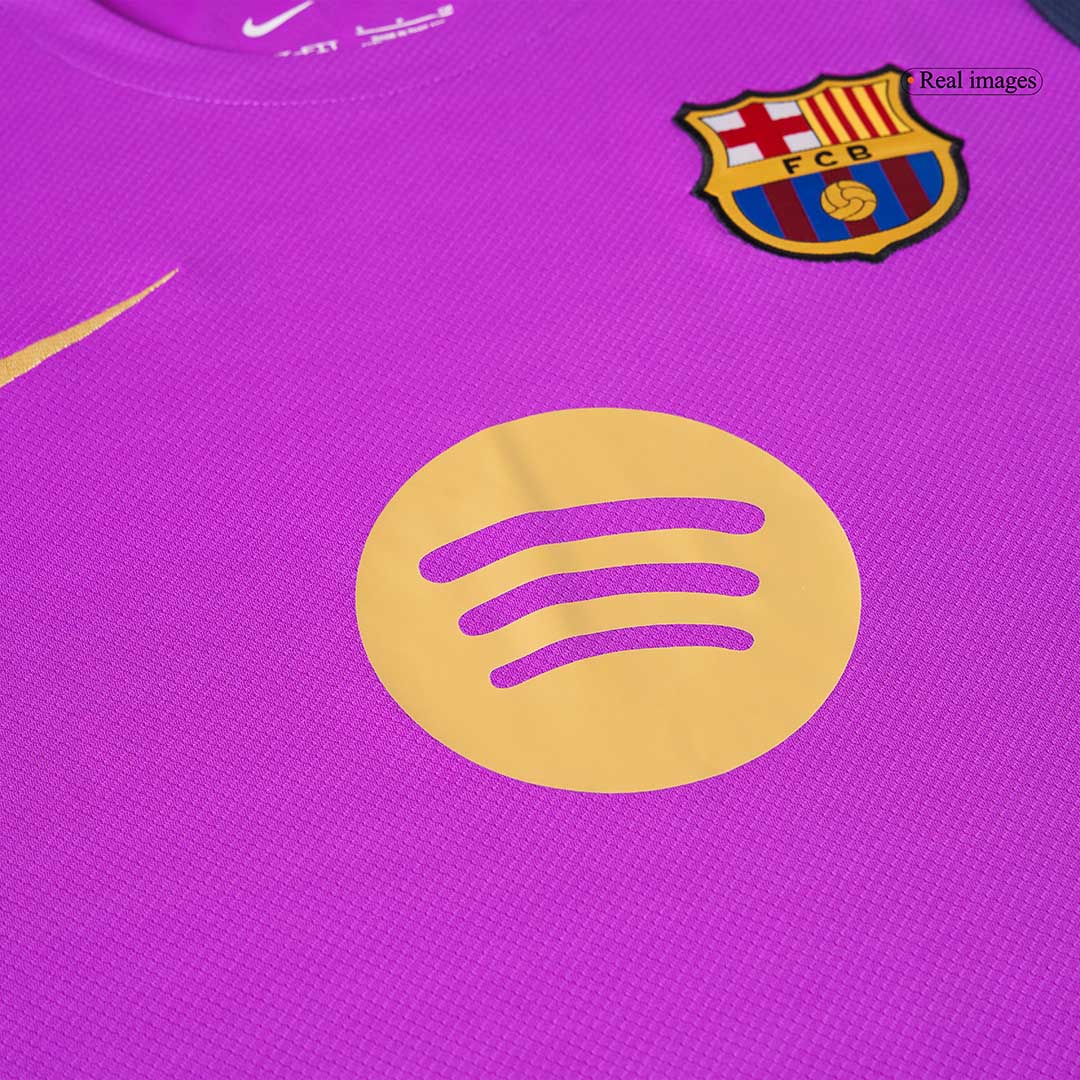 Předzápasový Fotbalový Dres Barcelona - Purple