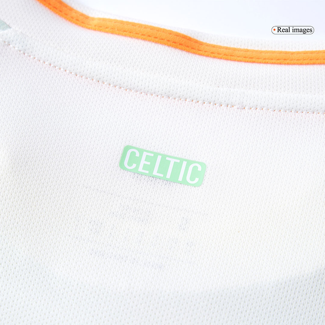 Celtic Third Away Soccer Jersey 2025/26 White