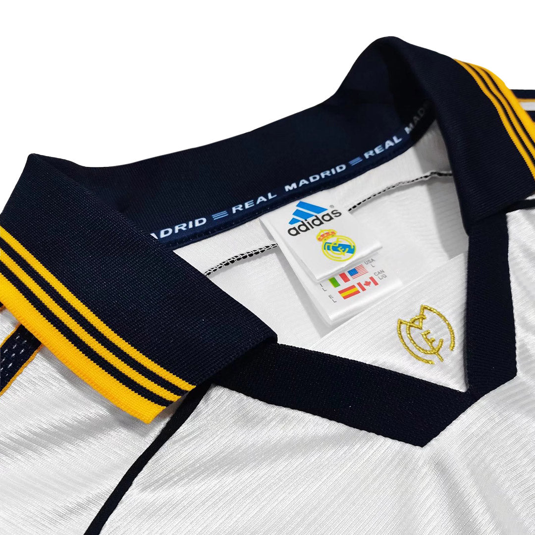 Domácí Retro Dres Real Madrid 1998/00 Retro RAUL #7