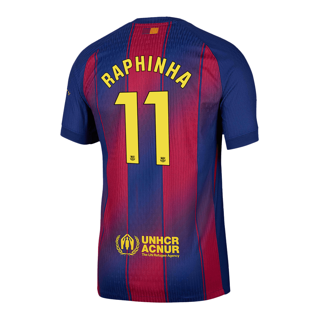 Domácí Fotbalový Dres Barcelona 25/26 Authentic RAPHINHA #11