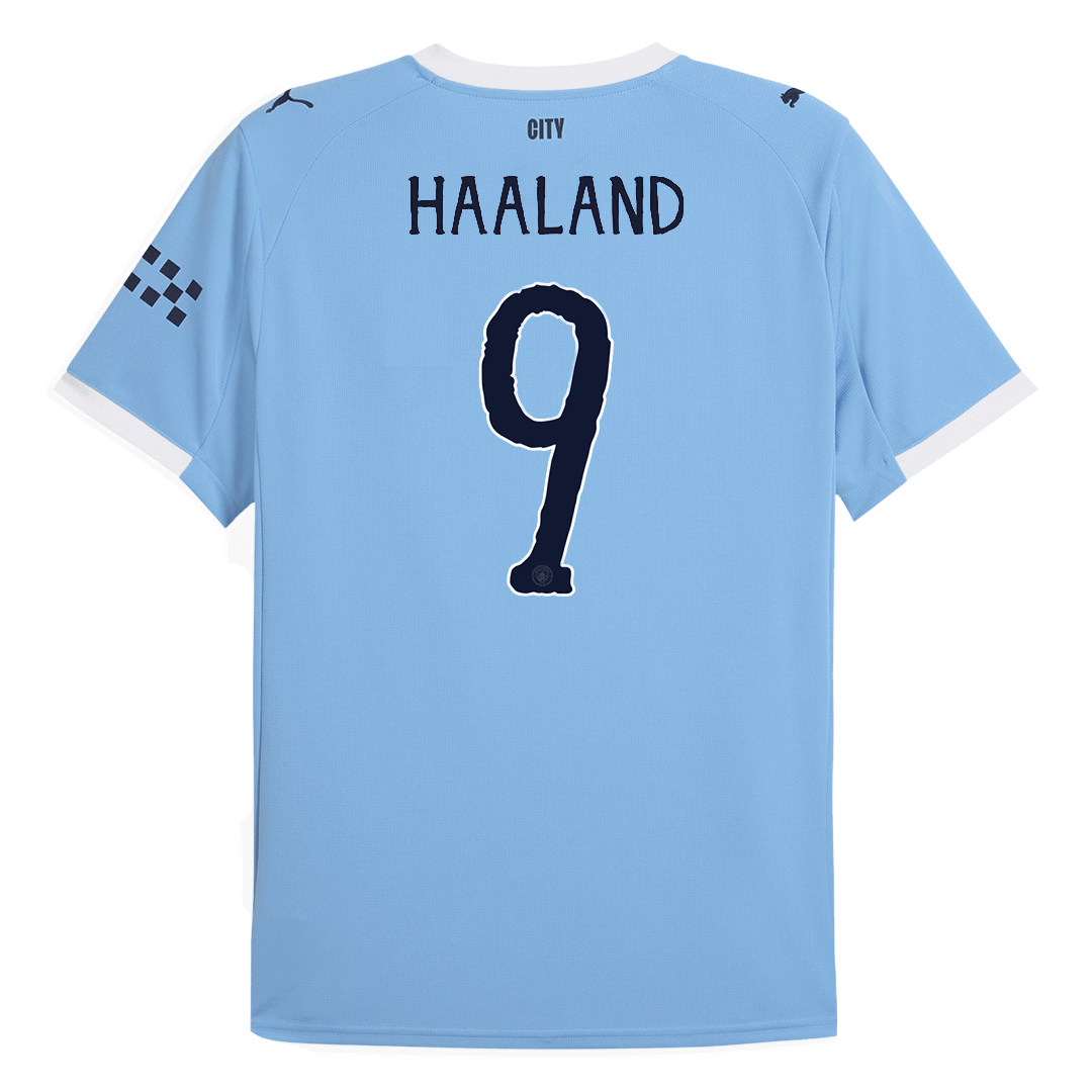 Domácí Fotbalový Dres Manchester City 25/26 HAALAND #9
