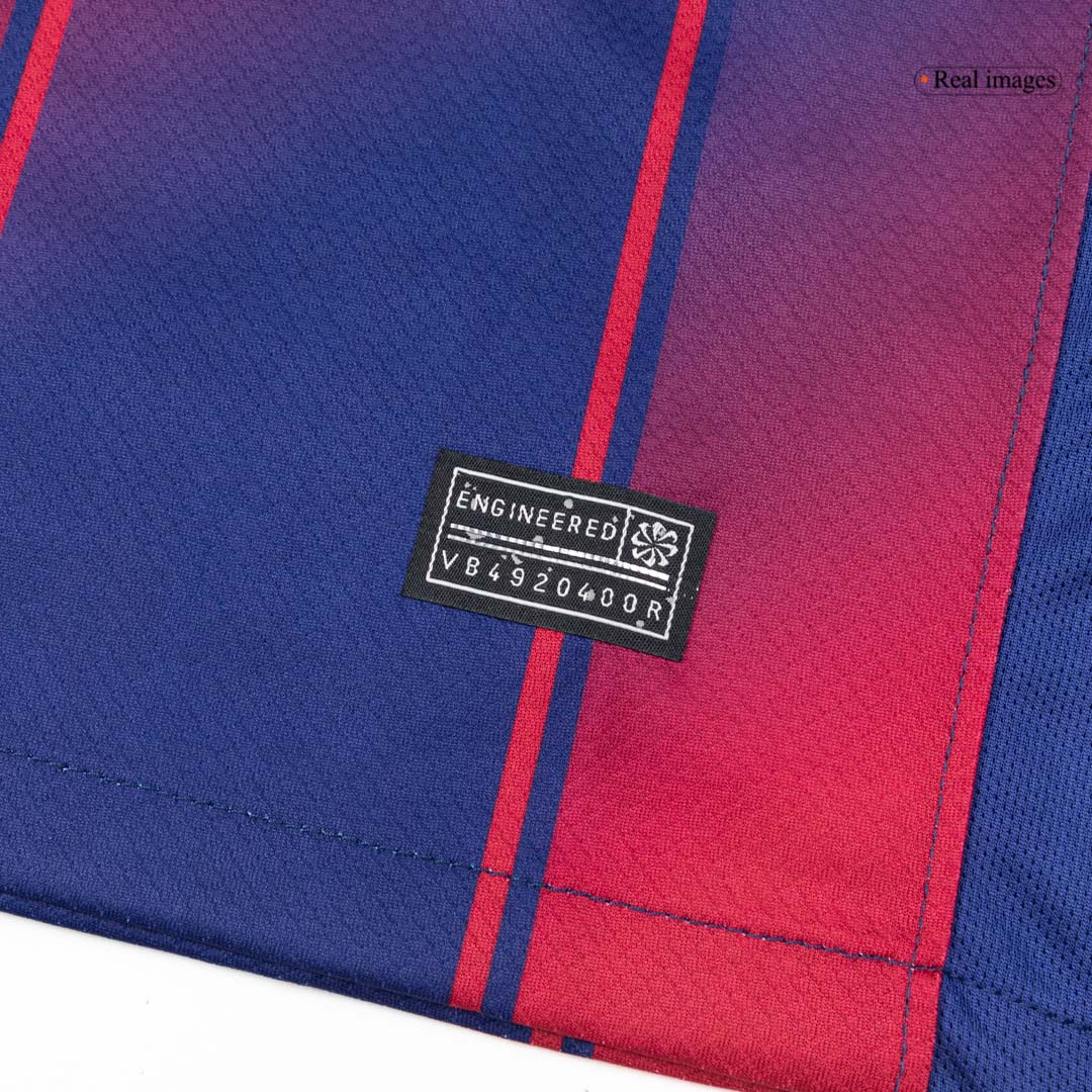 Domácí Fotbalový Dres Barcelona Long Sleeve