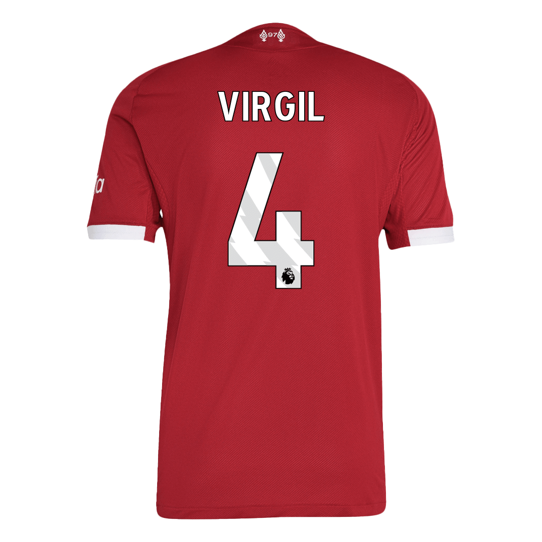 Domácí Fotbalový Dres Liverpool Authentic VIRGIL #4