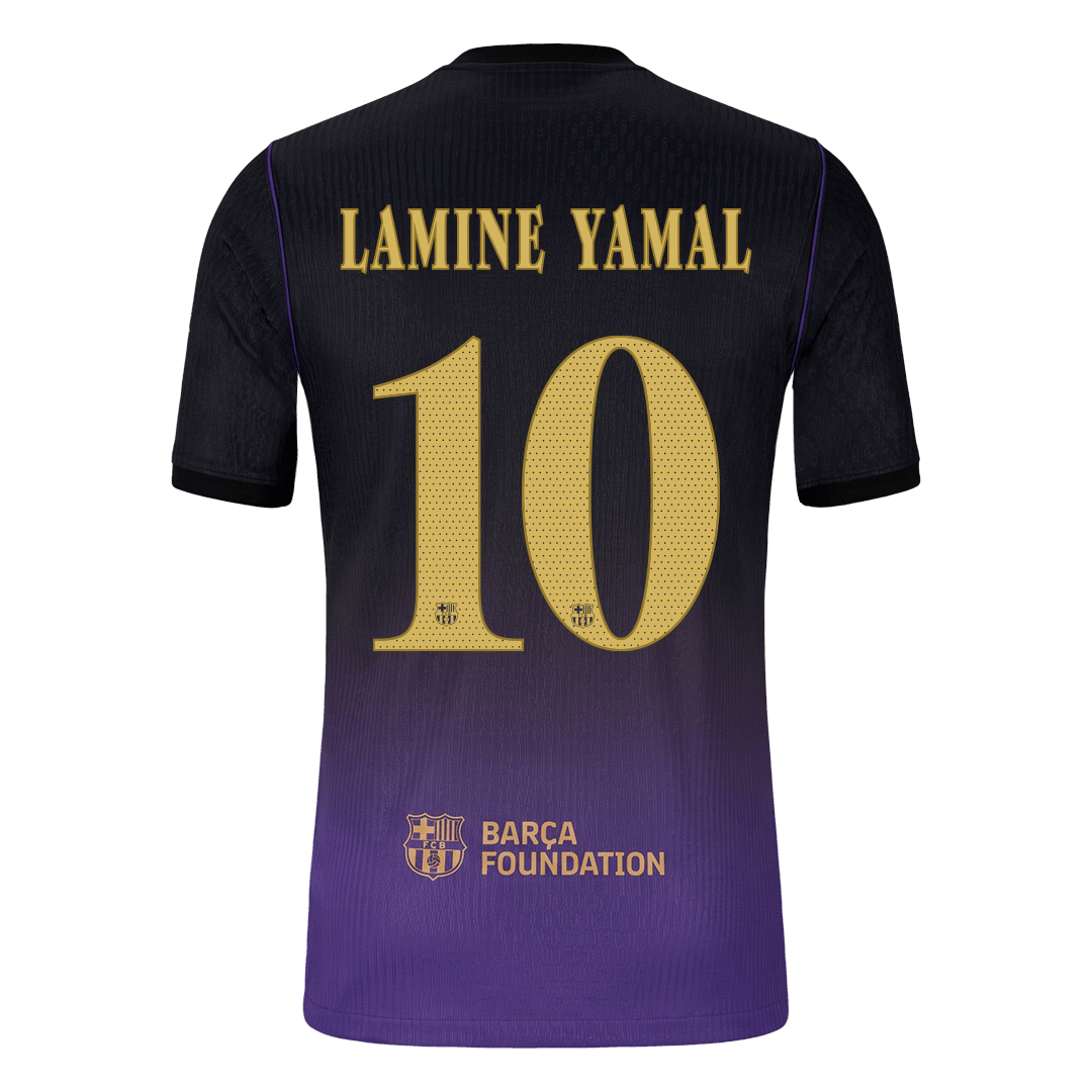 Barcelona venkovní dres 2026/27 hráčská verze LAMINE YAMAL #10 UCL