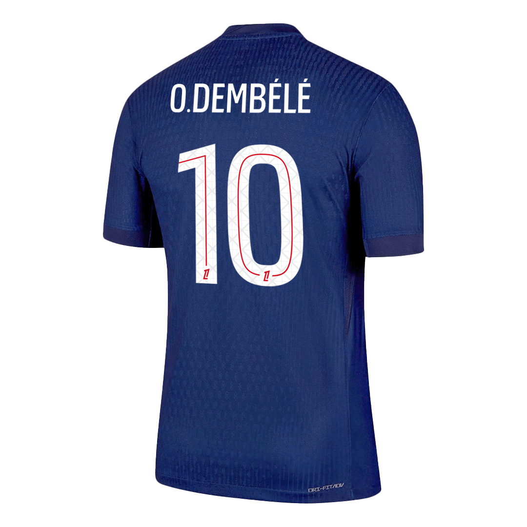 Domácí Fotbalový Dres PSG 25/26 Authentic O.DEMBÉLÉ #10