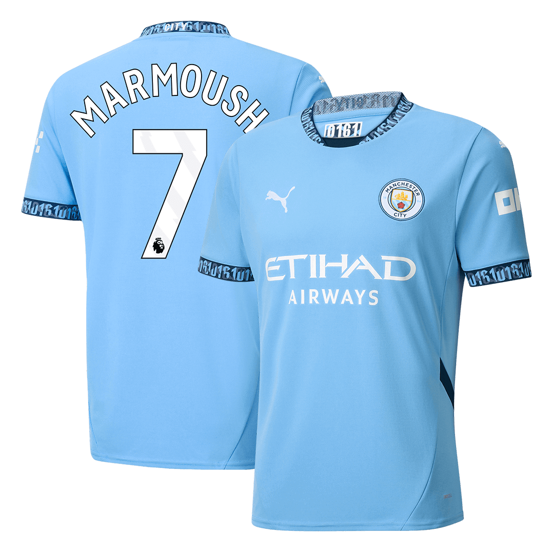 Domácí Fotbalový Dres Manchester City 24/25 MARMOUSH #7