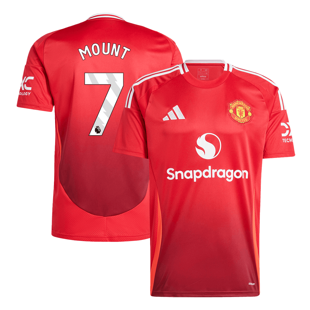 Domácí Fotbalový Dres Manchester United 24/25 MOUNT #7