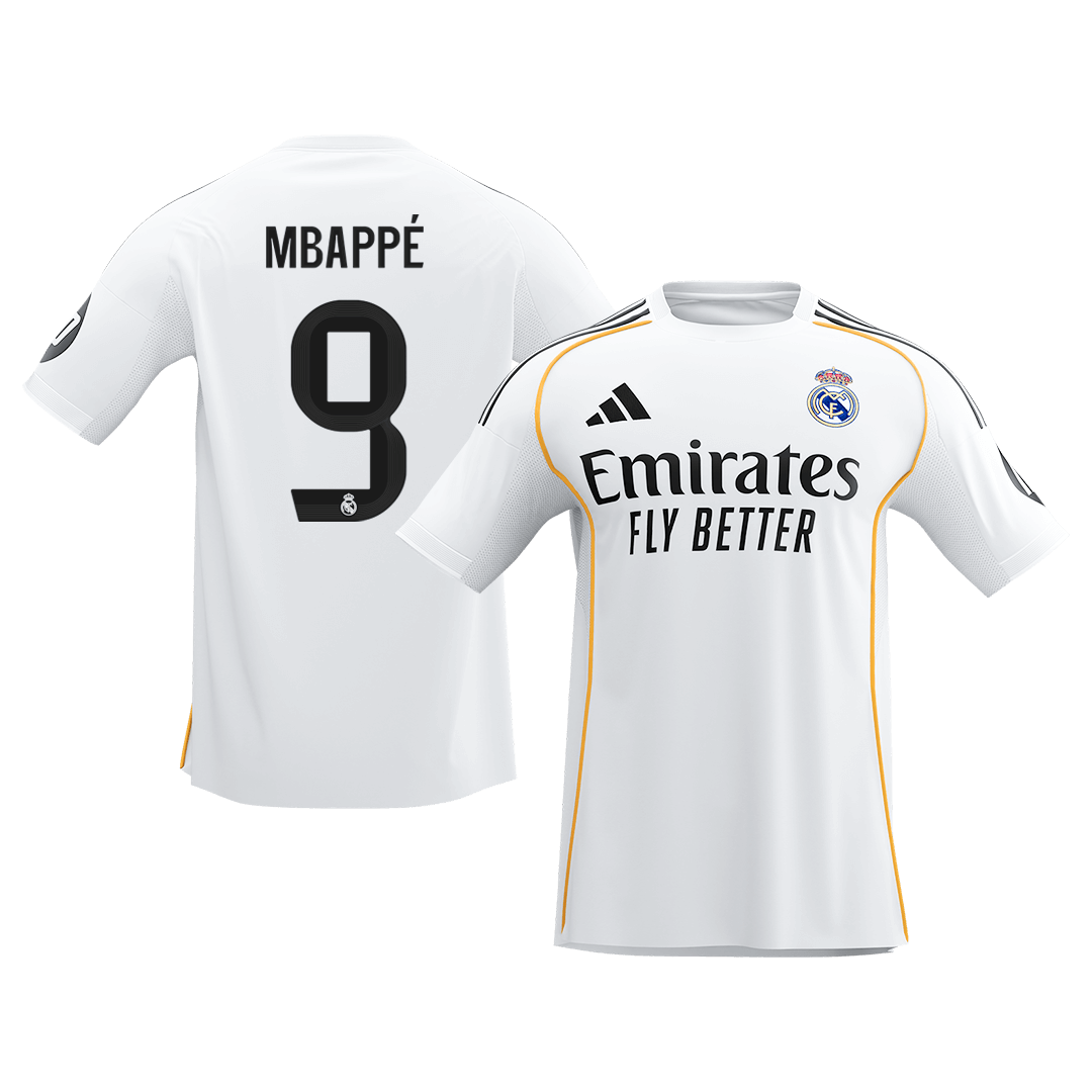 Domácí Fotbalový Dres Real Madrid 25/26 MBAPPÉ #9