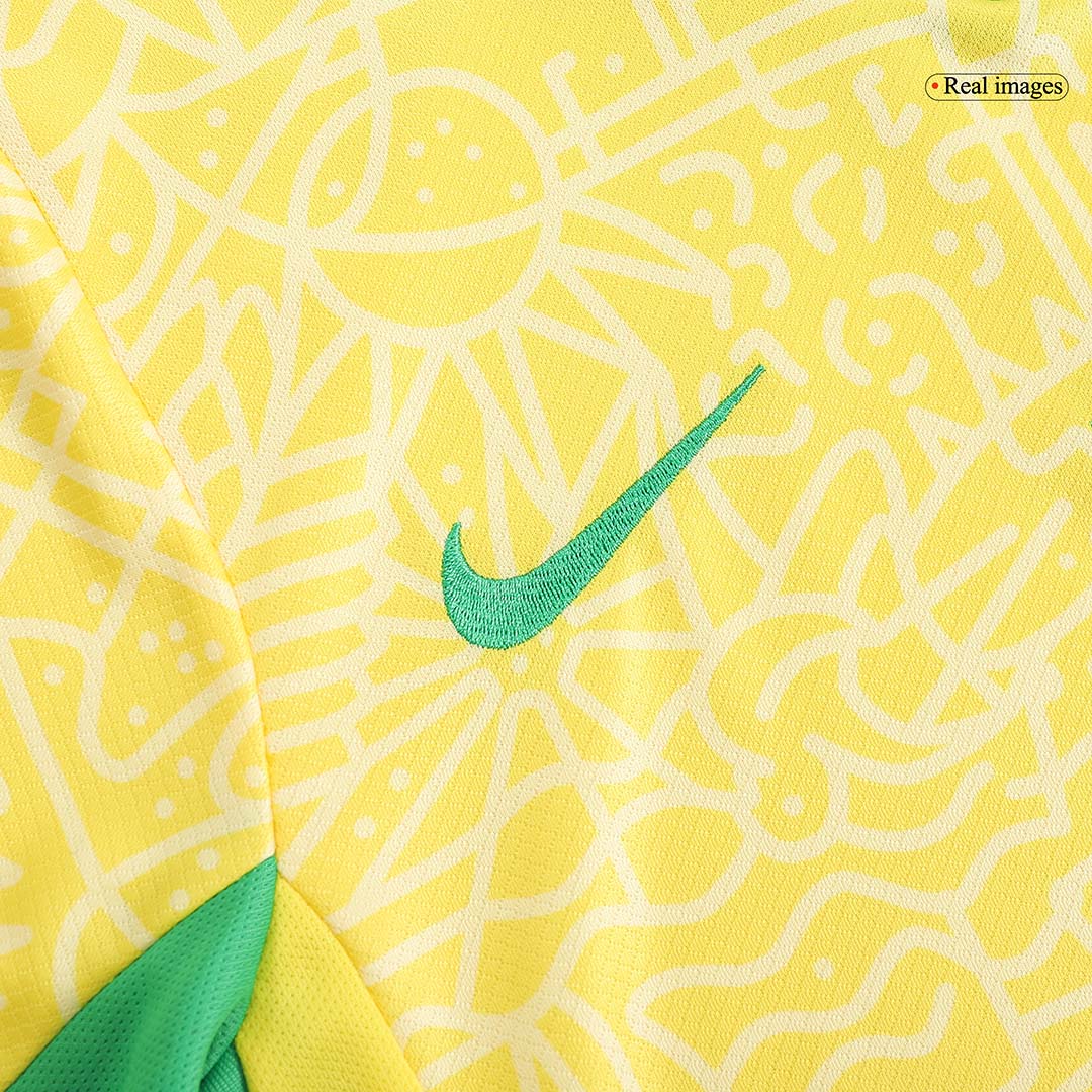 Dětská Domácí Fotbalový Souprava Brazil 2024