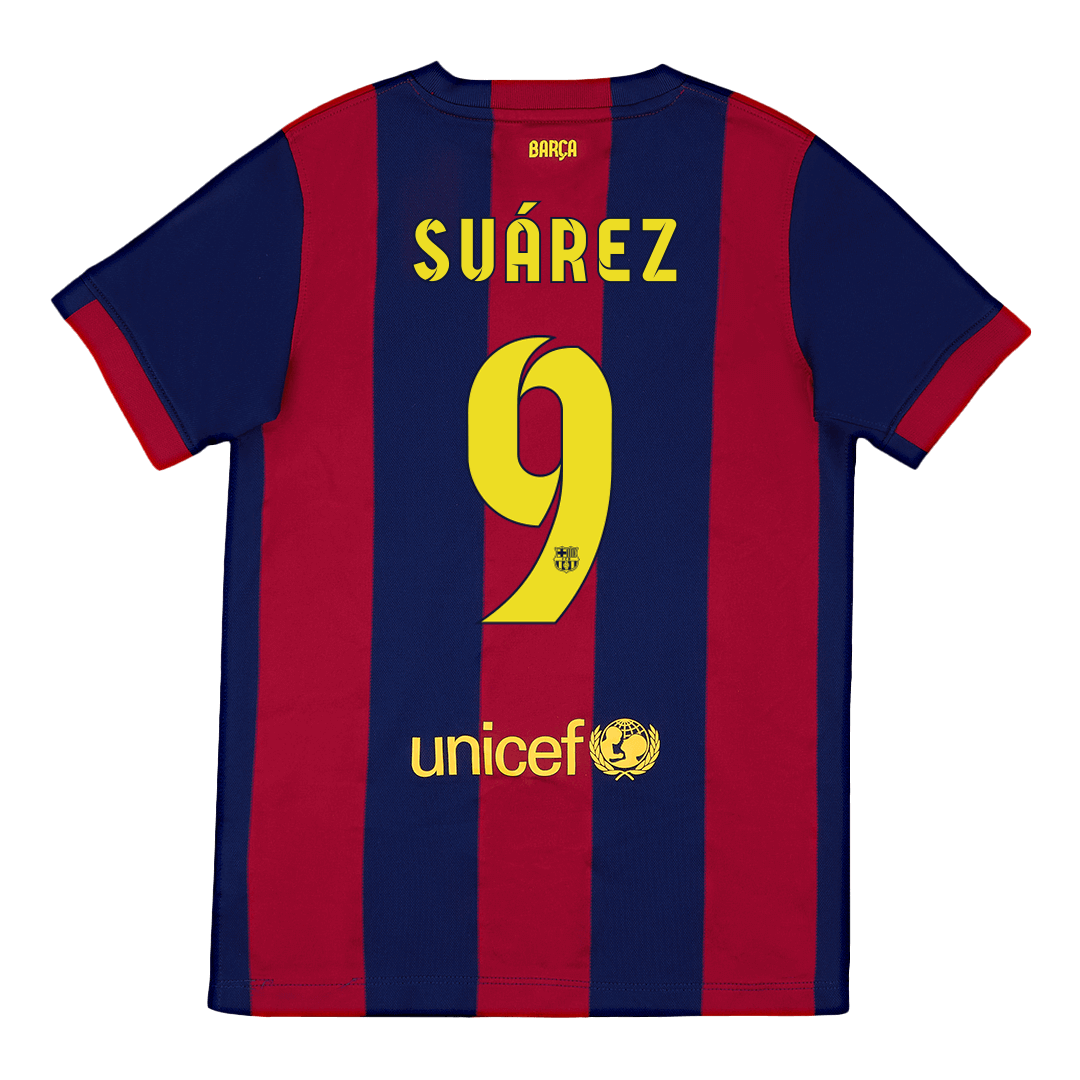 Domácí Retro Dres Barcelona 2014/15 SUÁREZ #9