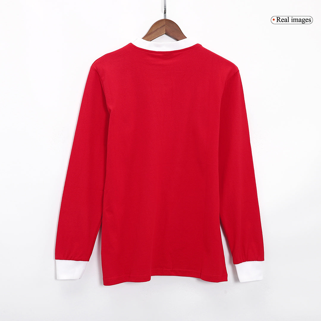 Retro Dres Manchester United 1963 Long Sleeve Final