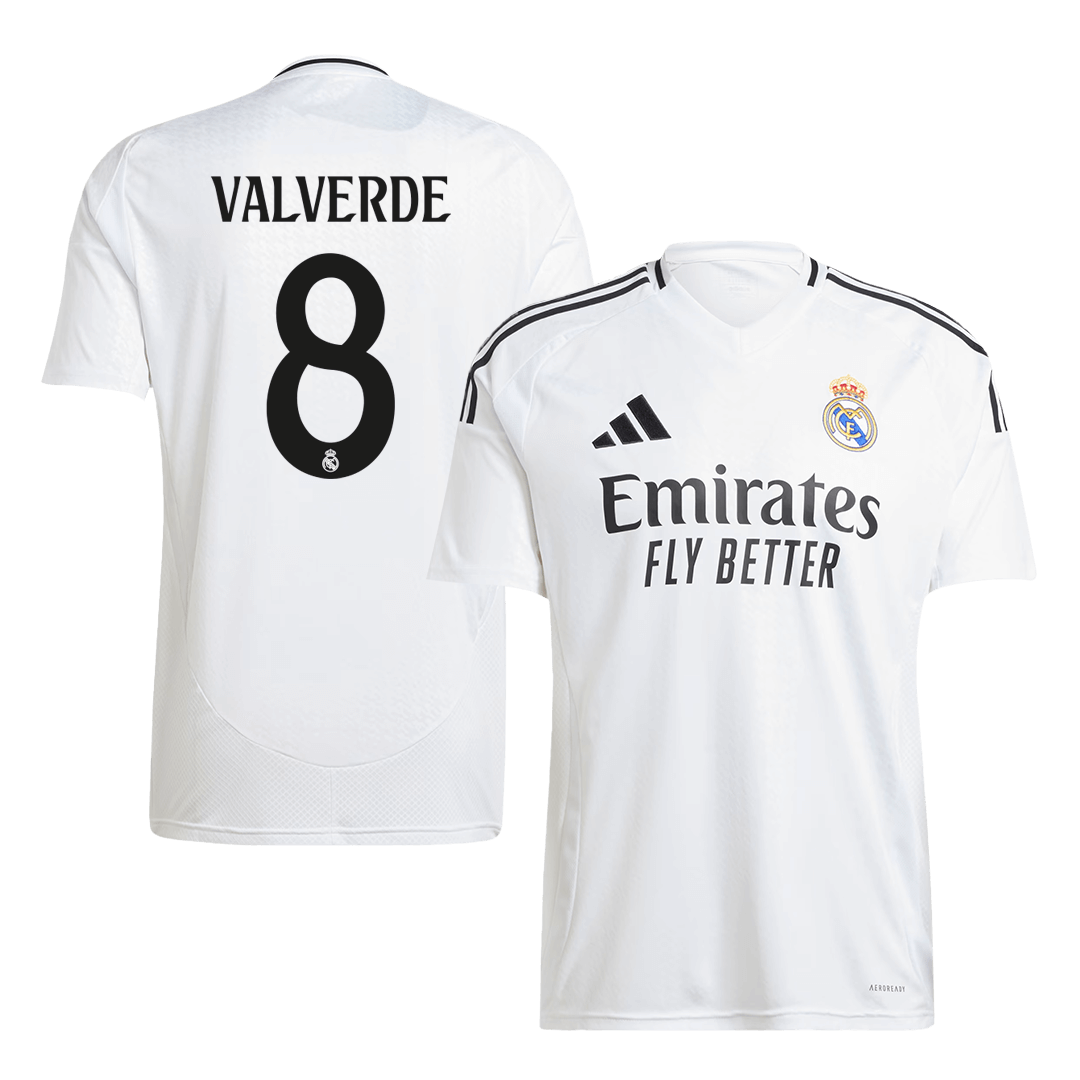 Domácí Fotbalový Dres Real Madrid 24/25 VALVERDE #8