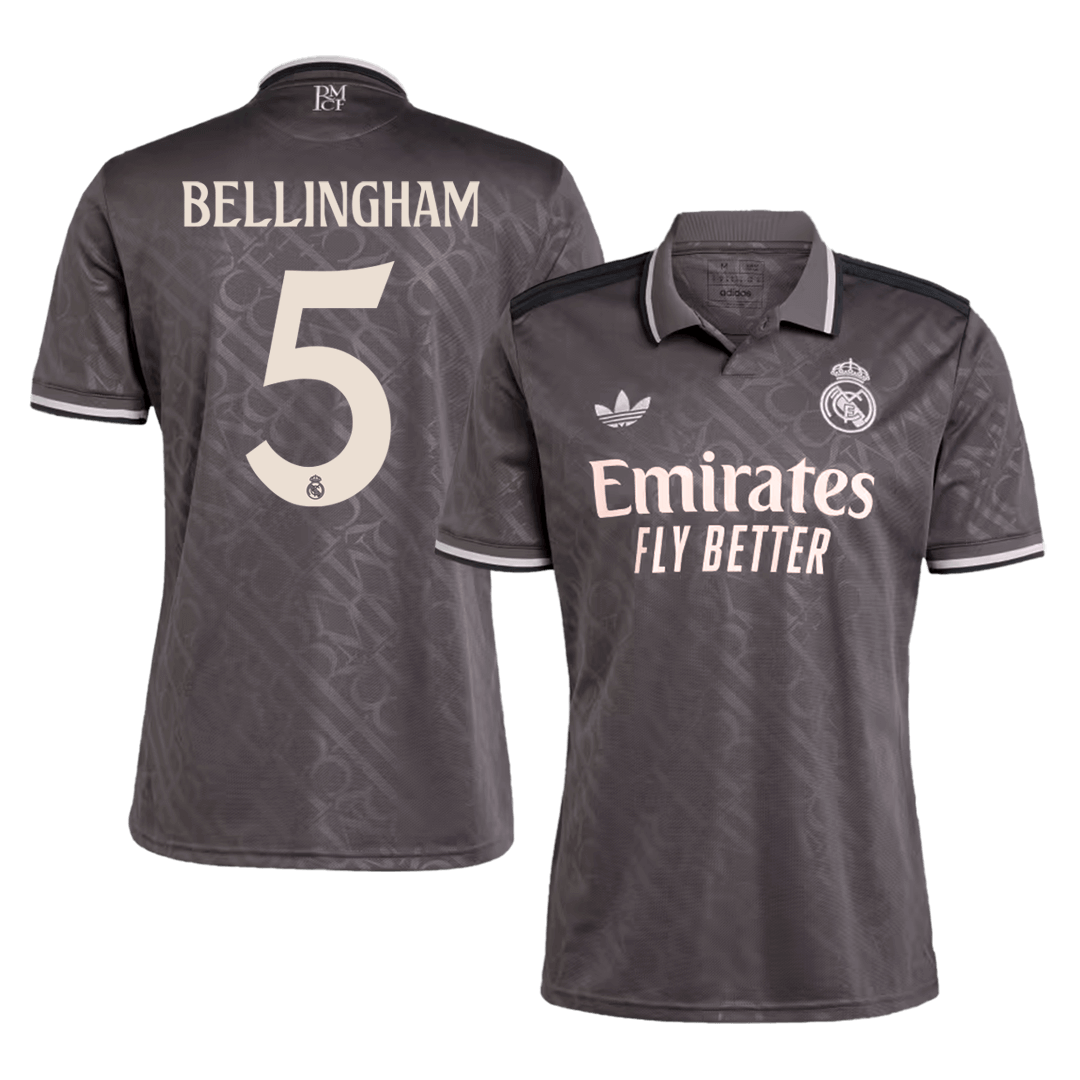 Třetí Fotbalový Dres Real Madrid 24/25 BELLINGHAM #5