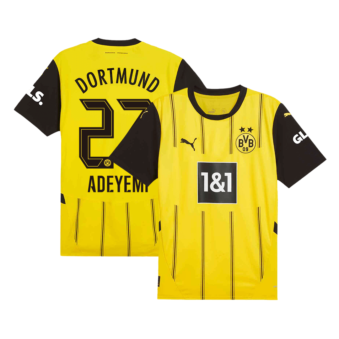 Domácí Fotbalový Dres Borussia Dortmund 24/25 ADEYEMI #27