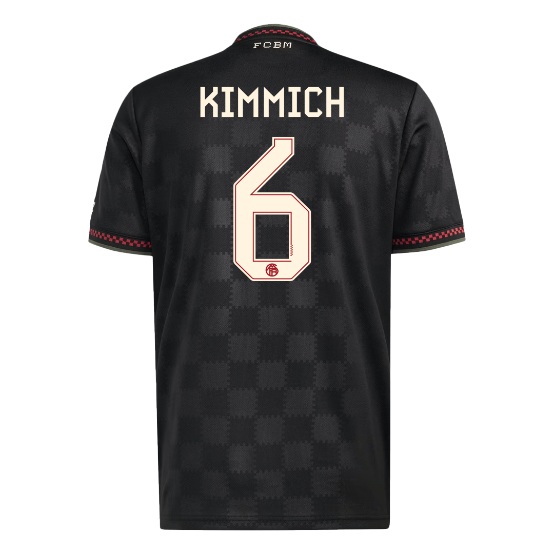 Bayern Mnichov třetí fotbalový dres 2025/26 KIMMICH #6