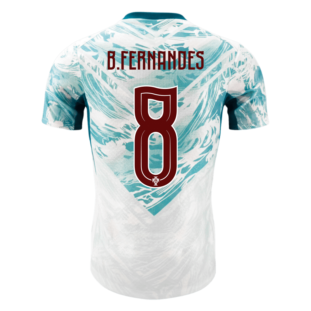 Portugalsko venkovní dres MS 2026 hráčská verze B.FERNANDES #8