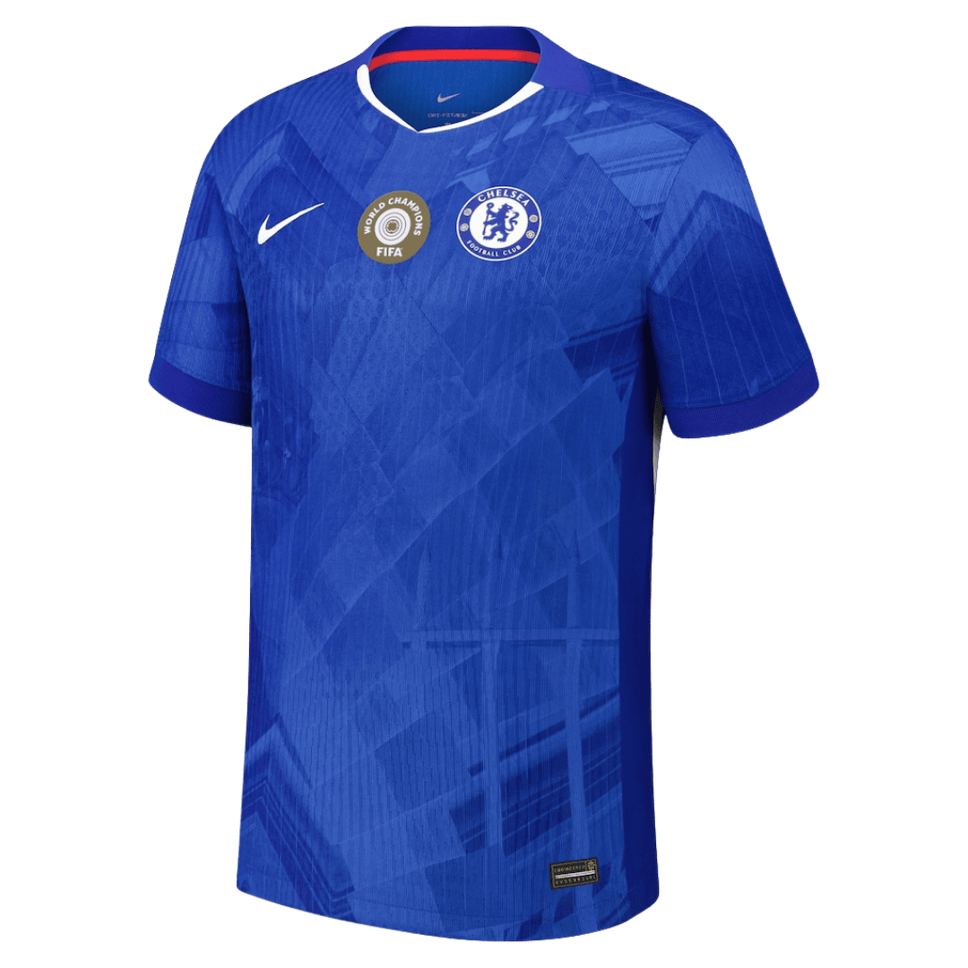 Domácí Fotbalový Dres Chelsea 25/26 Authentic WORLD CHAMPIONS #25