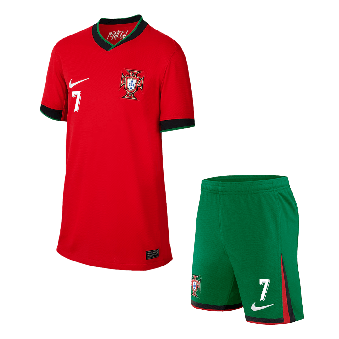 Dětská Domácí Souprava Portugal 2024 RONALDO #7