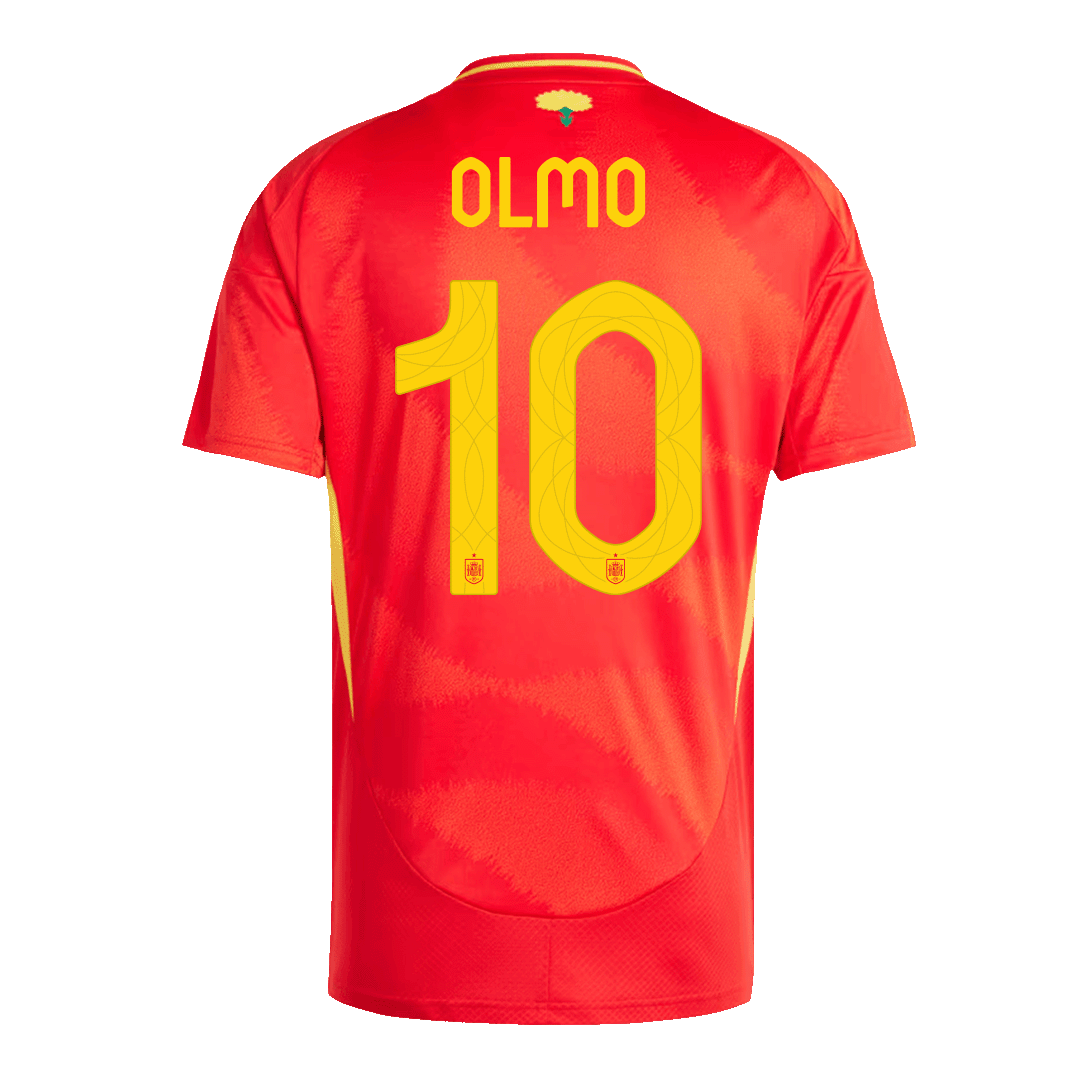 Domácí Fotbalový Dres Spain 2024 OLMO #10