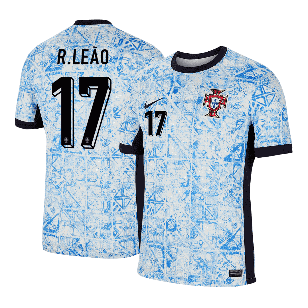 Venkovní Fotbalový Dres Portugal 2024 R.LEÃO #17